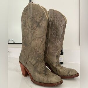 Dingo - Heeled Cowboy Boots | authentic leather size W.6.5